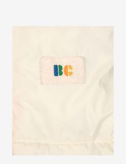 Bobo Choses - Baby Color Block hooded anorak - dunjakker og fôrede jakker - green - 2