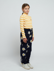 Bobo Choses - Yellow stripes turtle neck T-shirt - džemperi ar augstu apkakli - curry - 3