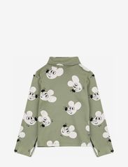 Mouse all over turtle neck T-shirt - LIGHT GREEN
