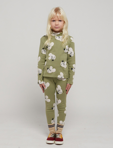 Mouse all over turtle neck T-shirt, Bobo Choses