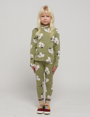 Bobo Choses - Mouse all over turtle neck T-shirt - t-shirts - light green - 2