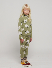Bobo Choses - Mouse all over turtle neck T-shirt - t-shirts - light green - 3