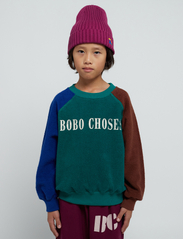 Bobo Choses - Bobo Choses Color Block sweatshirt - sweatshirts & hættetrøjer - multicolor - 5