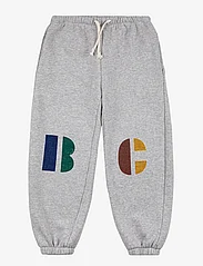 Bobo Choses - Multicolor B.C jogging pants - sportiska stila bikses - light heather grey - 0