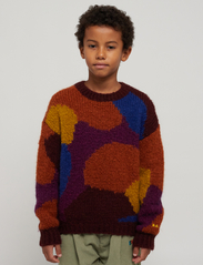 Bobo Choses - Multicolor intarsia jumper - truien - multicolor - 9