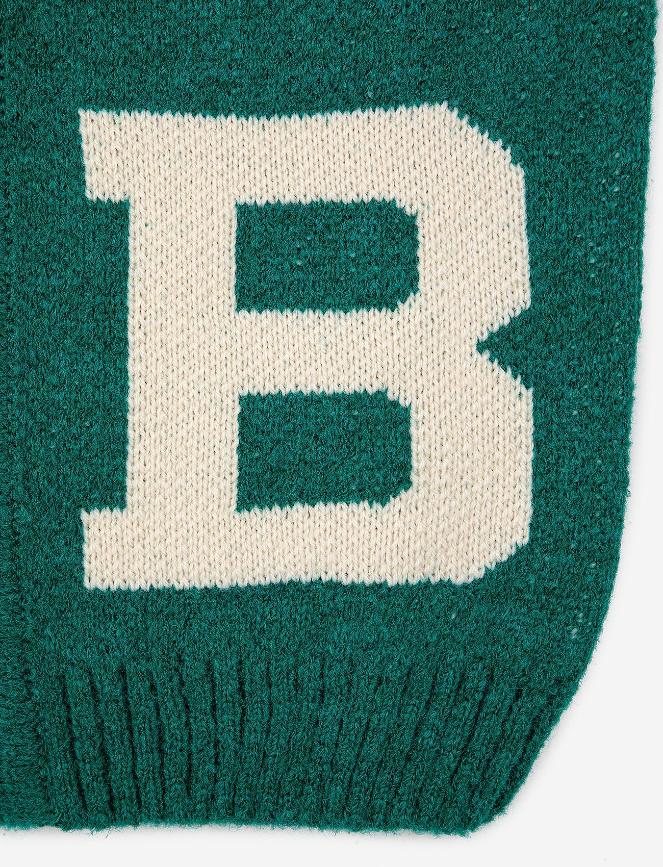Bobo Choses - B.C all over jacquard cardigan - kardiganid - green - 1