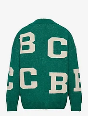 Bobo Choses - B.C all over jacquard cardigan - kardigany - green - 2