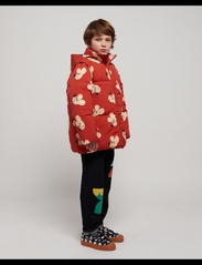 Bobo Choses - Mouse all over padded anorak - puffer & padded - brown - 6