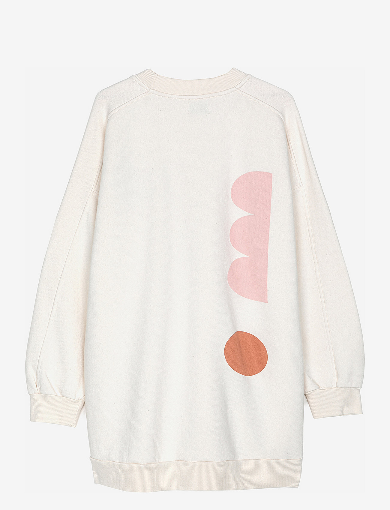 Bobo Choses - Geometric shapes long sweatshirt - džemperiai su gobtuvu - white - 1