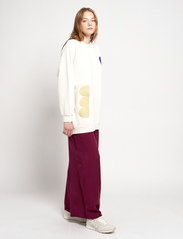 Bobo Choses - Geometric shapes long sweatshirt - sweatshirts - white - 4