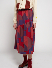 Bobo Choses - Geometric all over flared skirt - midihameet - multi color - 5