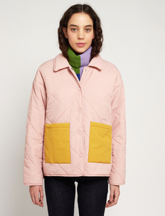 Color block padded oversize jacket, Bobo Choses