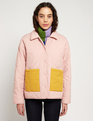 Bobo Choses - Color block padded oversize jacket - winterjassen - light pink - 3