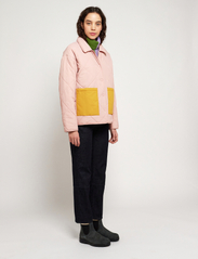 Bobo Choses - Color block padded oversize jacket - winterjassen - light pink - 5