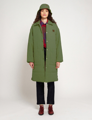 Bobo Choses - Long padded coat - winterjassen - olive - 3