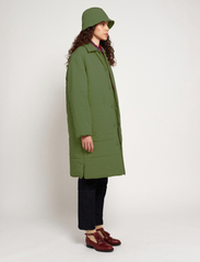 Bobo Choses - Long padded coat - winterjassen - olive - 4
