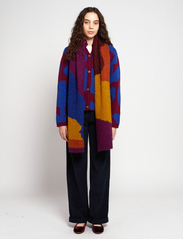 Bobo Choses - Multicolor intarsia scarf - halstørklæder - multi color - 3