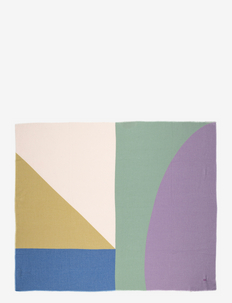 Landscape color block large scarf, Bobo Choses