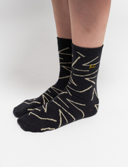 Bobo Choses - Lines long socks - de laveste prisene - dark grey - 2