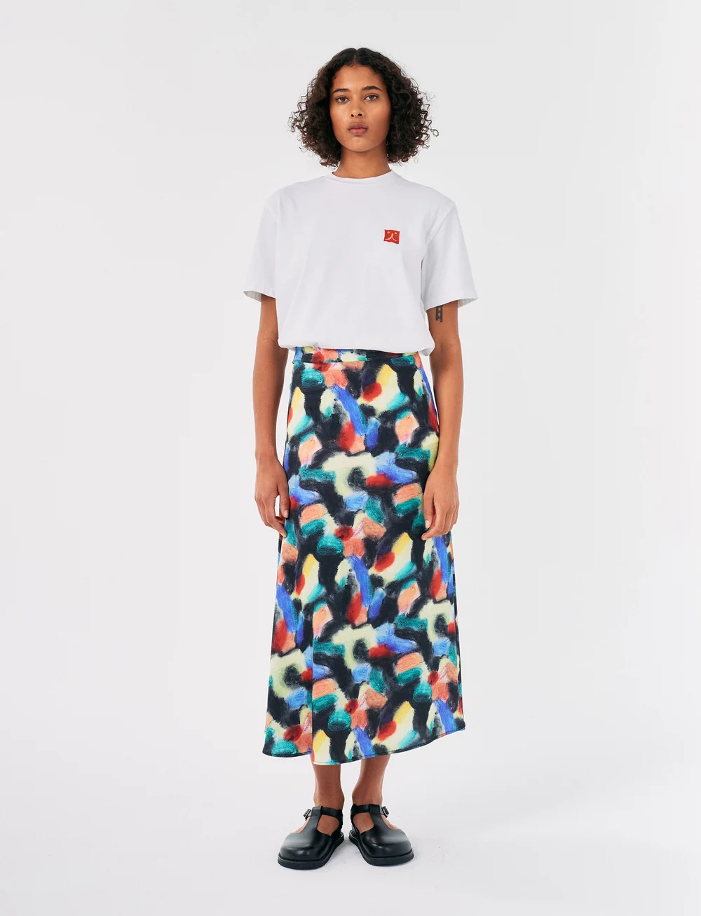 Bobo Choses - Fantasy World printed asymmetric midi skirt - maxikjolar - multicolor - 3