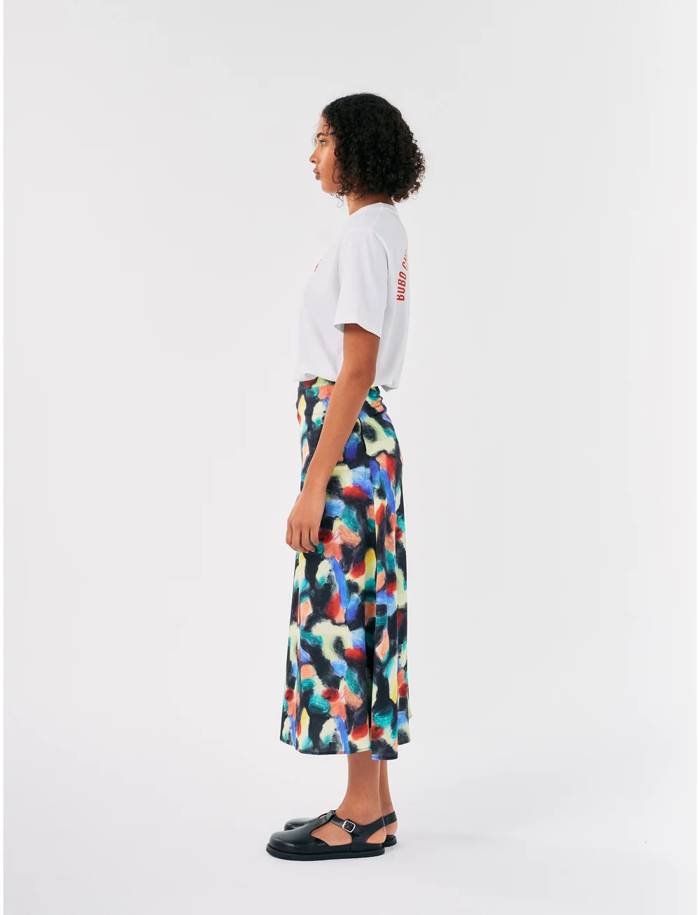 Bobo Choses - Fantasy World printed asymmetric midi skirt - maxikjolar - multicolor - 4