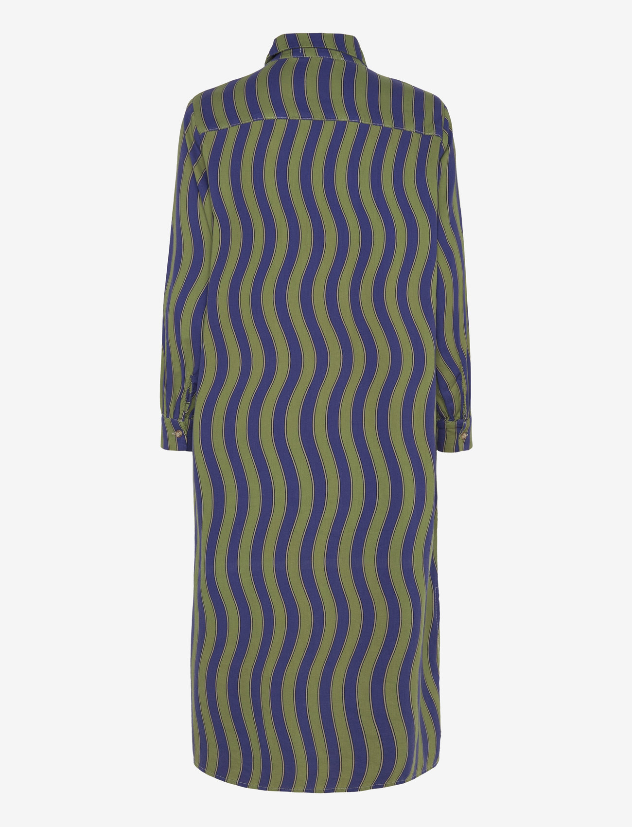 Bobo Choses - Multicolour Waves printed long shirt dress - särkkleidid - multicolor - 2