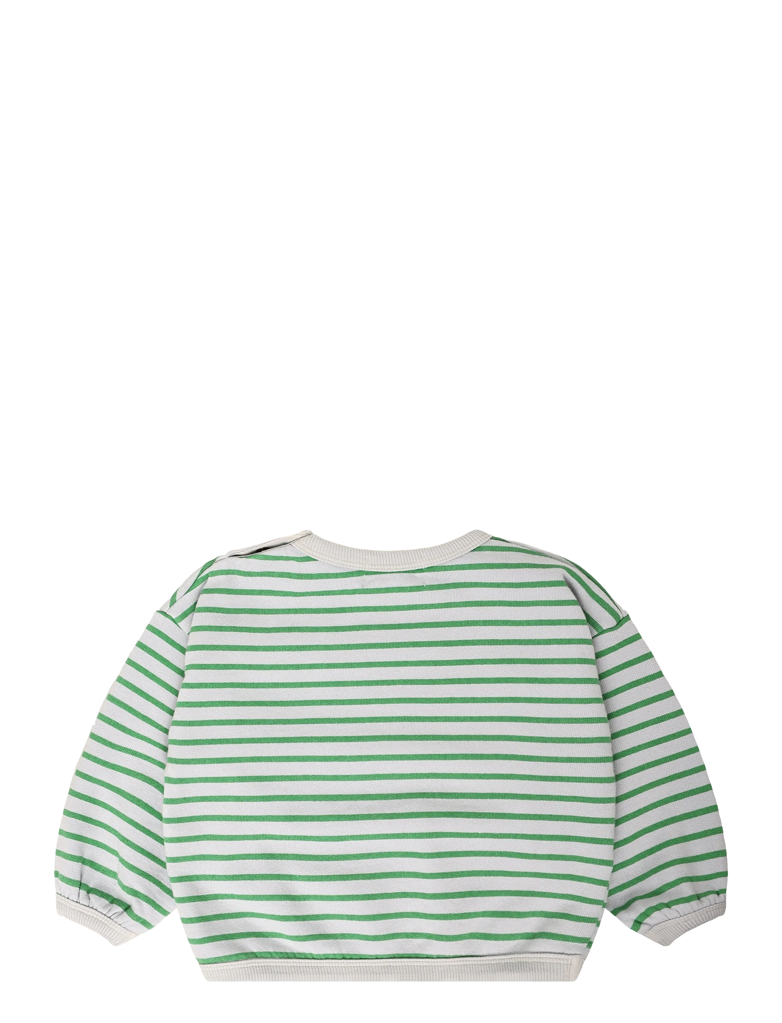 Bobo Choses - Bobo Choses stripes sweat shirt - sweatshirts - grey - 1
