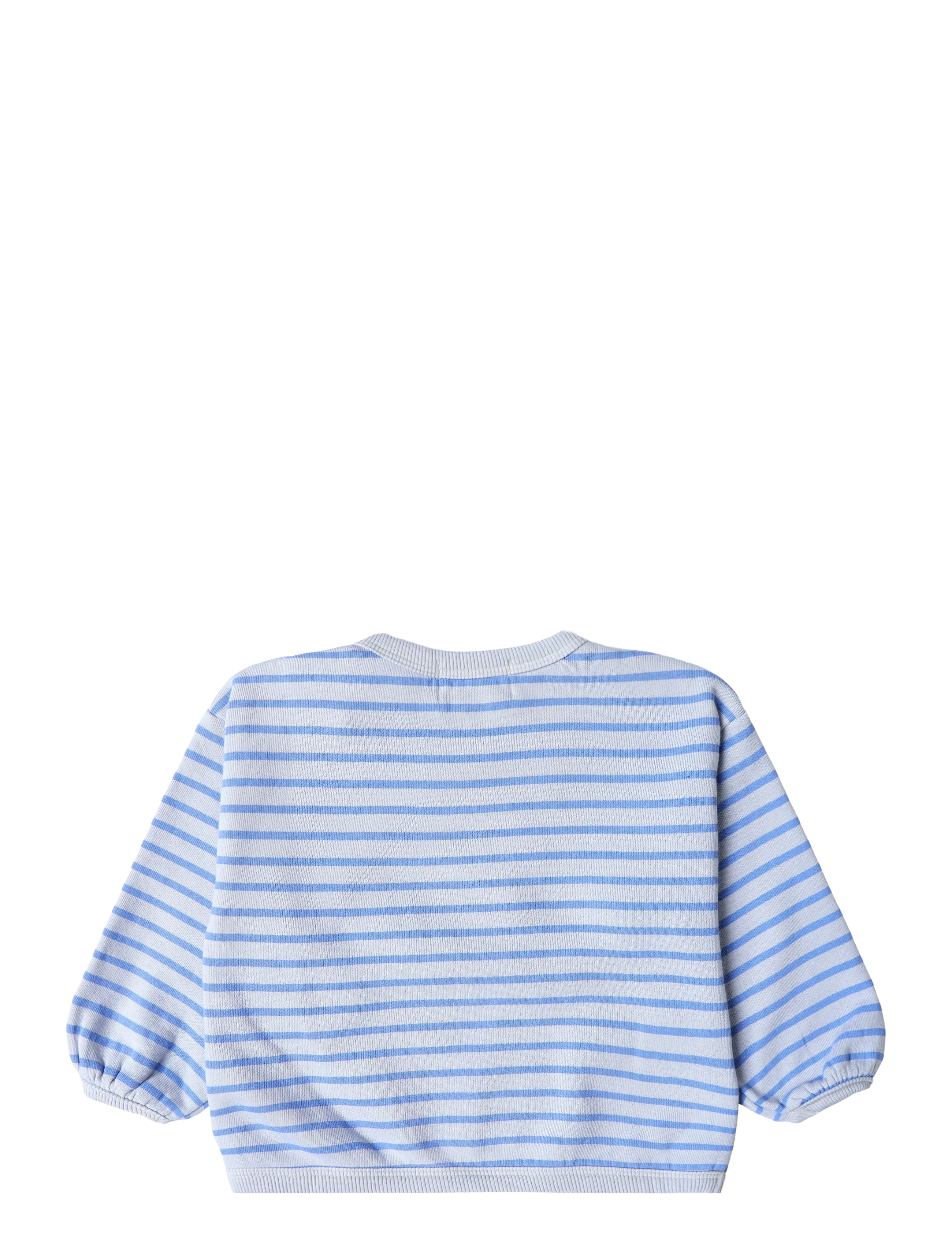 Bobo Choses - Bobo Choses stripes sweat shirt - sweatshirts - grey - 1