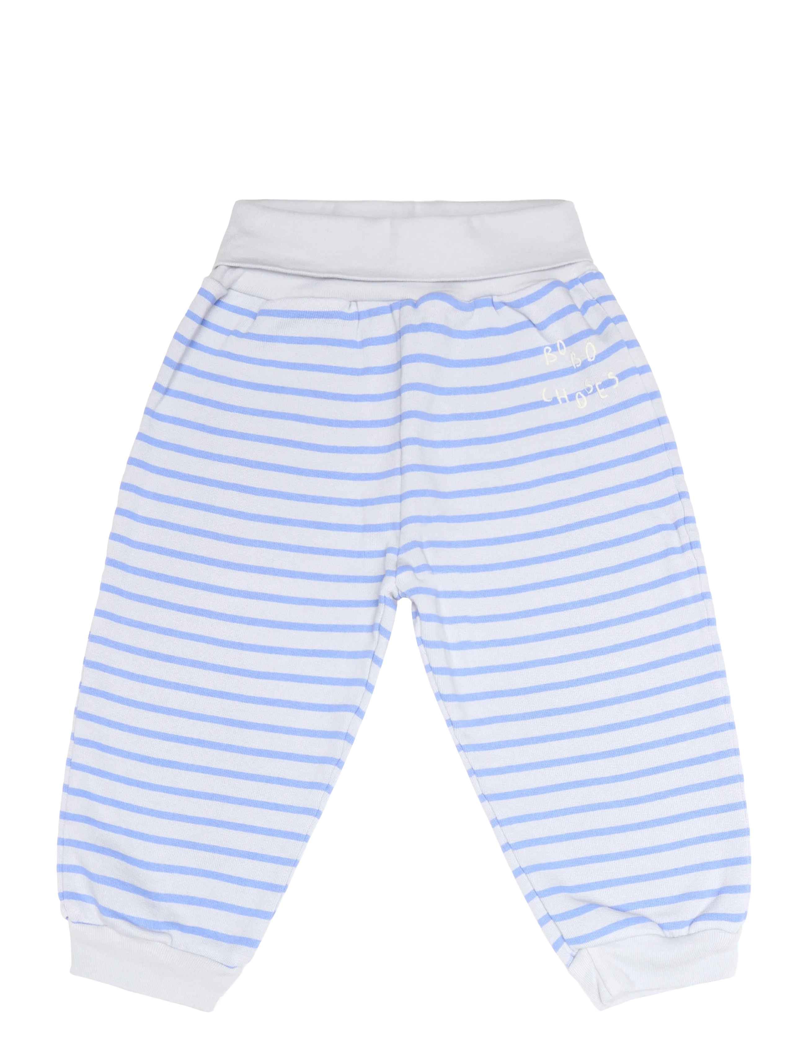 Bobo Choses Bobo Choses Stripes Jogging Pants, 92, Grey, Underdele > Joggingbukser, Børn