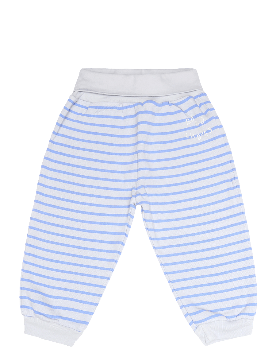 Bobo Choses - Bobo Choses stripes jogging pants - sweatpants - grey - 0