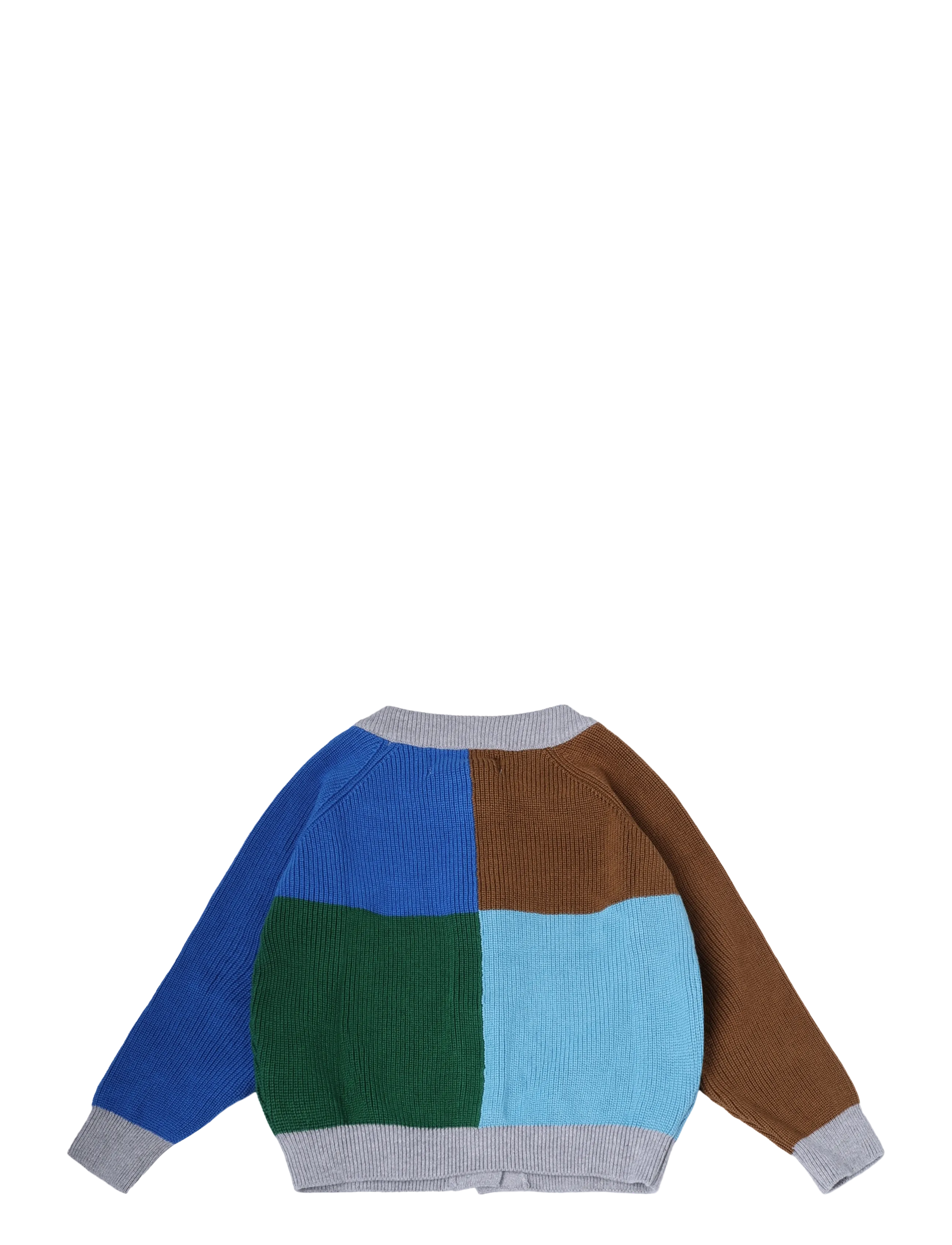 Bobo Choses - Bobo Choses color block cardigan - multi coloured - 1