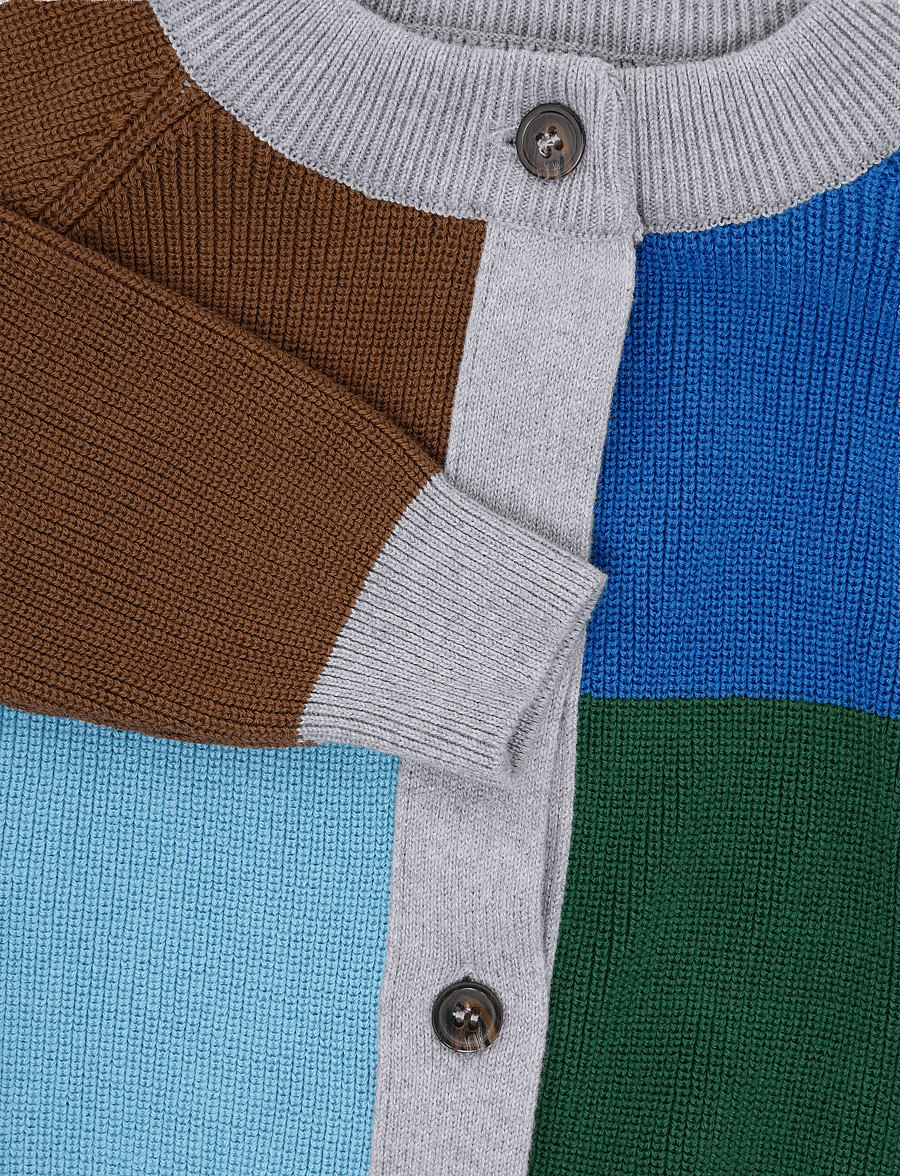 Bobo Choses - Bobo Choses color block cardigan - cardigans - multi coloured - 2