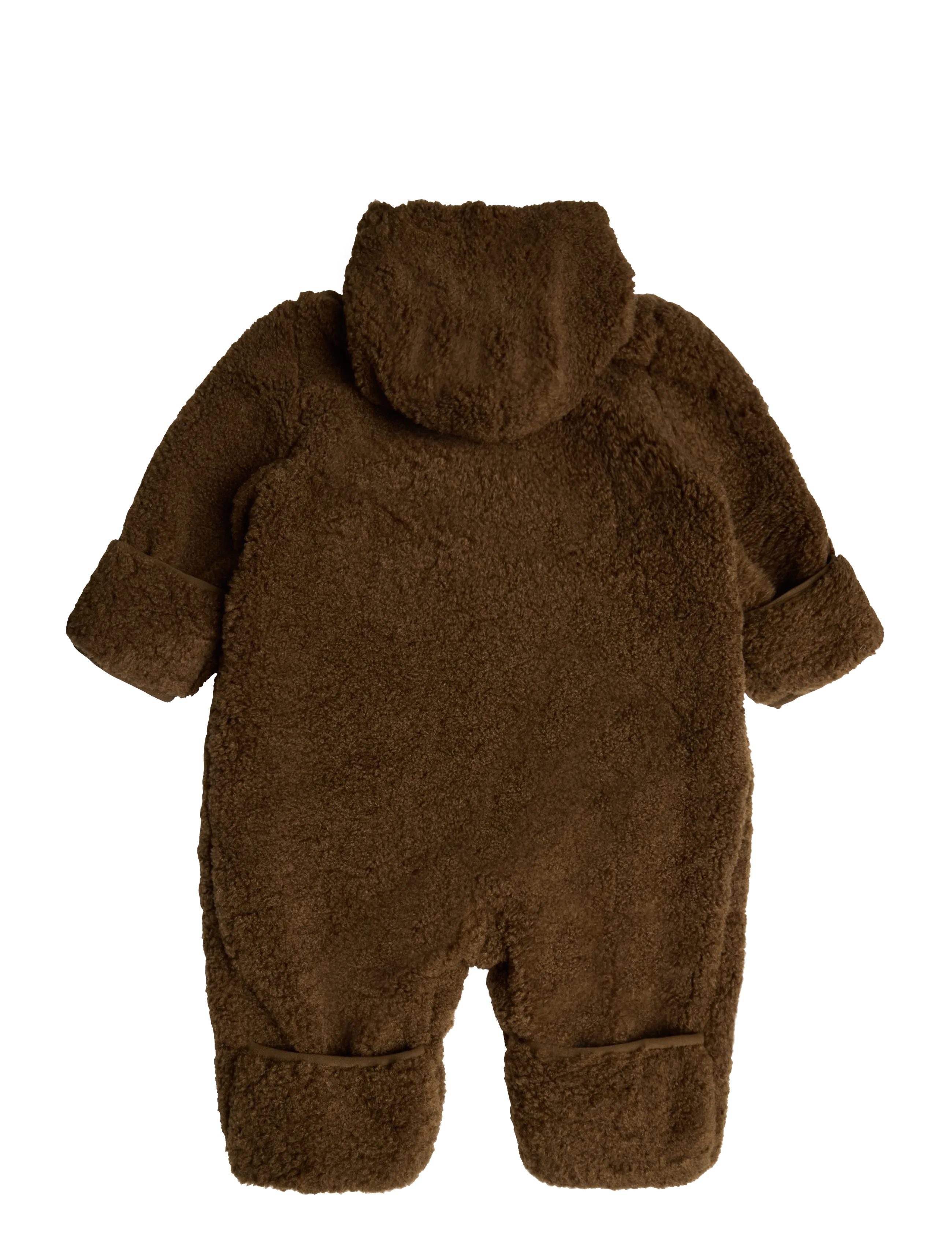 Bobo Choses - Bobo Choses sheepskin overall - halstørklæder - brown - 2