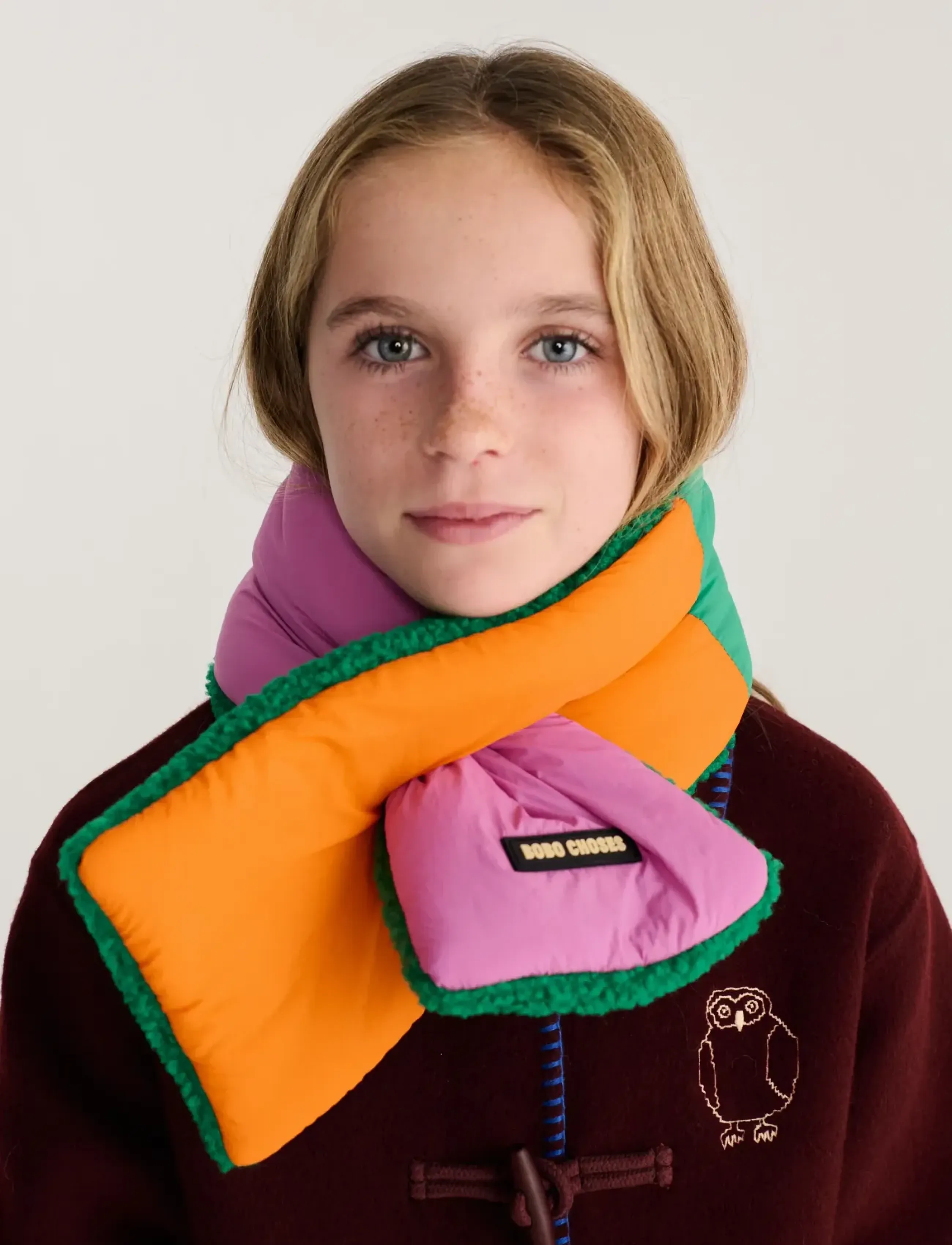 Bobo Choses - Bobo Choses sheepskin overall - winter accessories - brown - 0