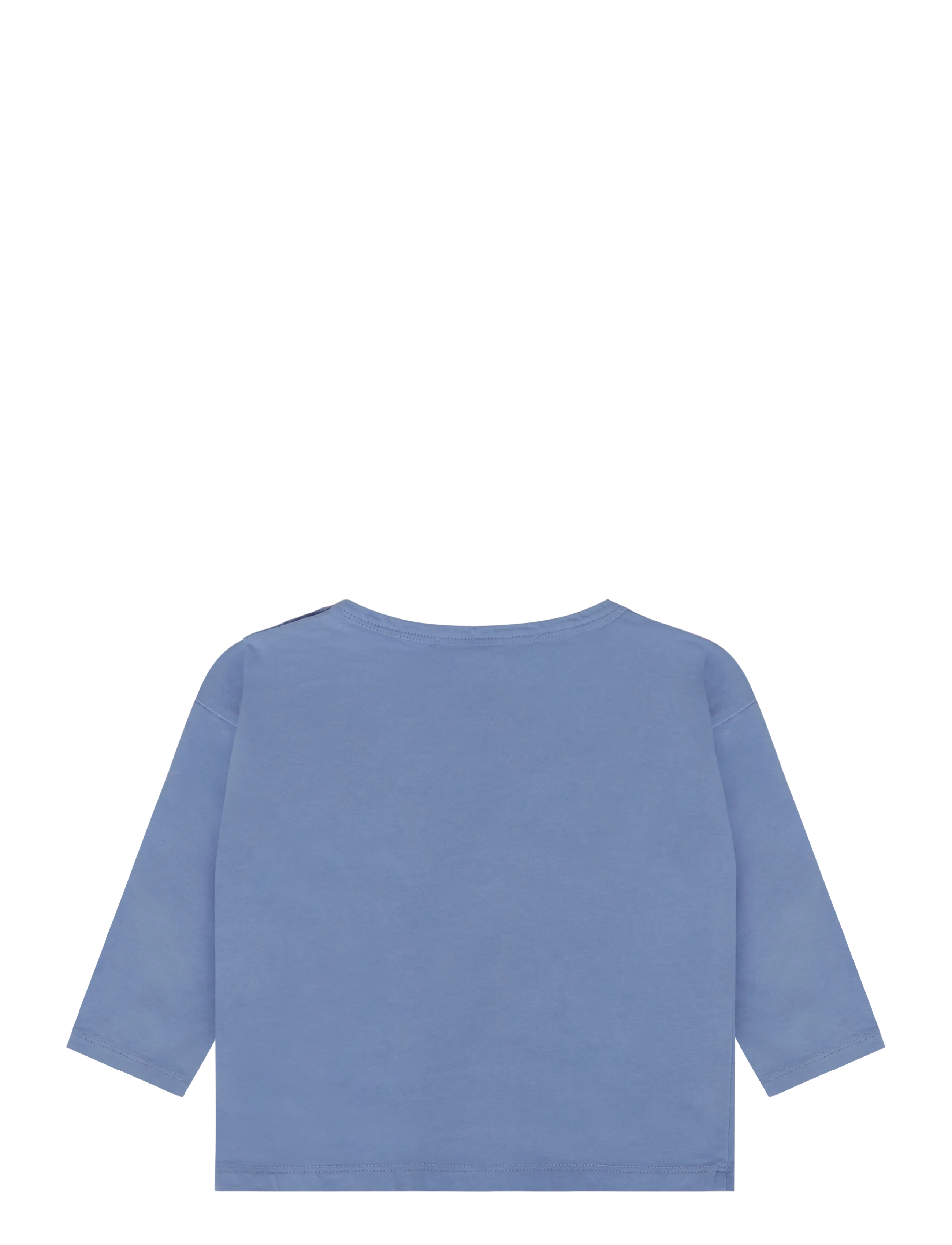 Bobo Choses - Hug Hairy Monster T Shirt - pikkade varrukatega t-särgid - blue - 1