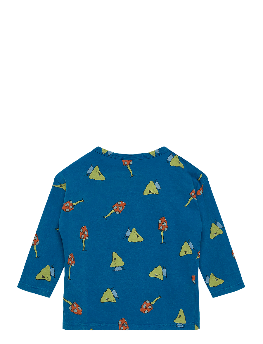 Bobo Choses - Mush Monster Duo all over T-shirt - långärmade t-shirts - blue - 1