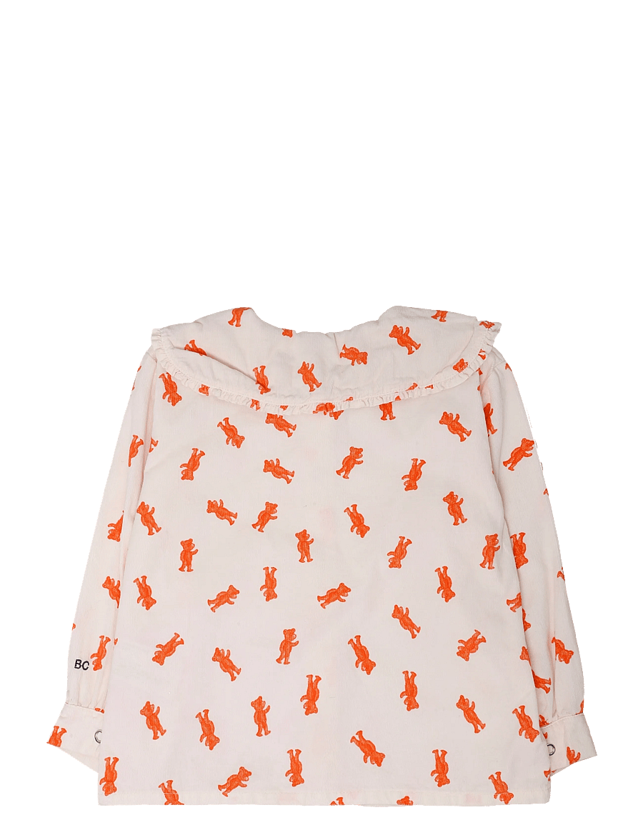 Bobo Choses - Softpaw Monster all over shirt - chemises à manches longues - pink - 1