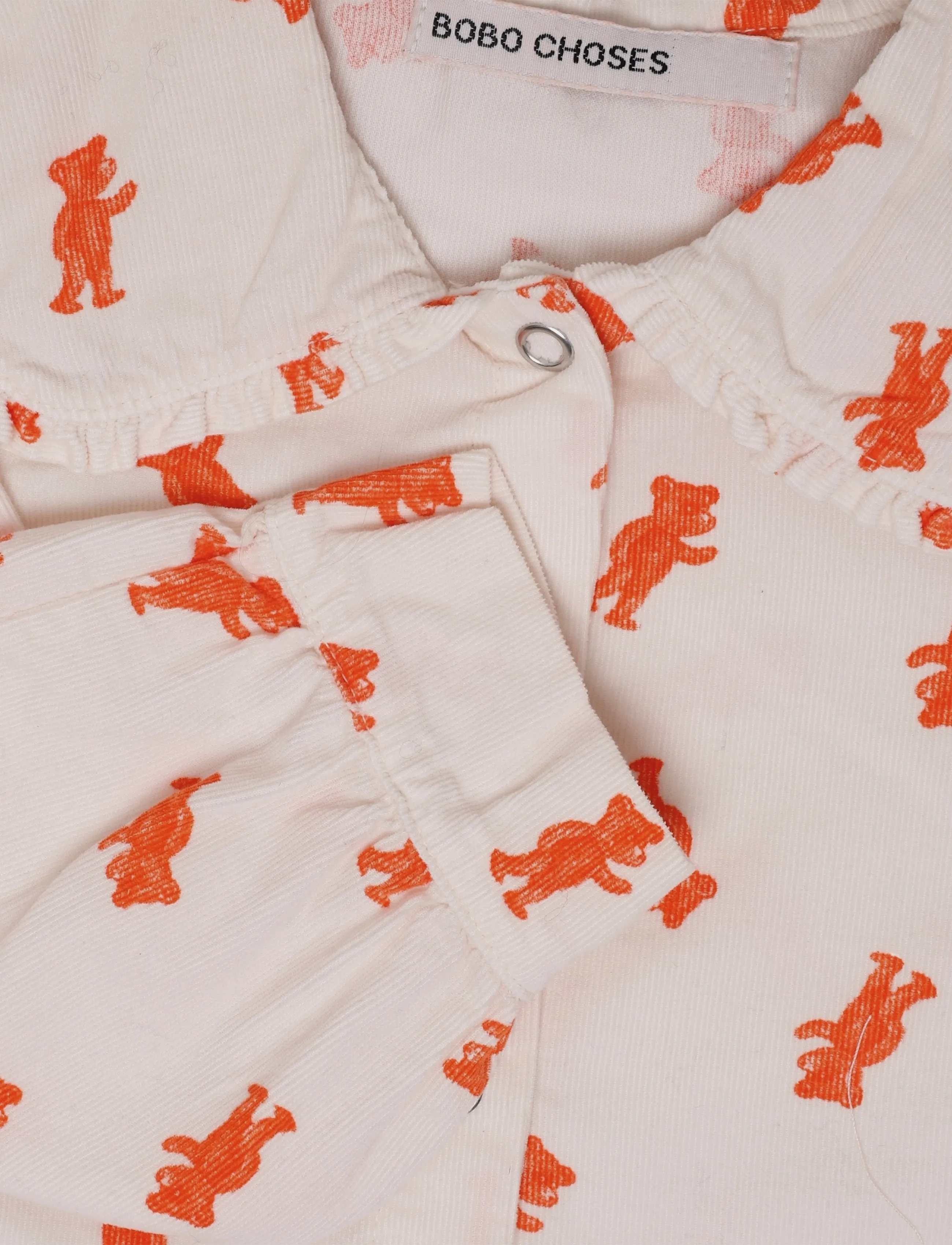 Bobo Choses - Softpaw Monster all over shirt - pink - 2