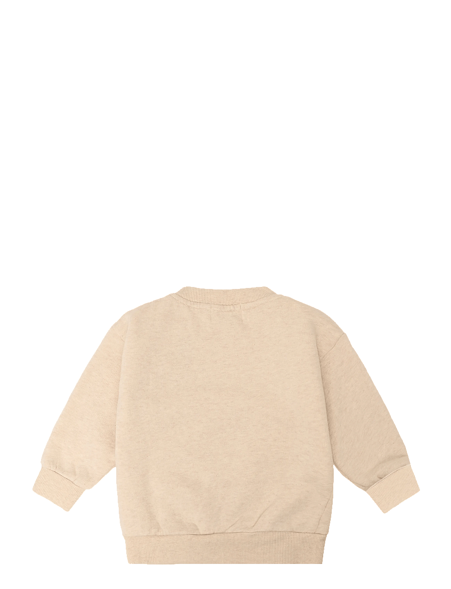 Bobo Choses - Long Pinky Puff sweat shirt - sweatshirts - white - 1