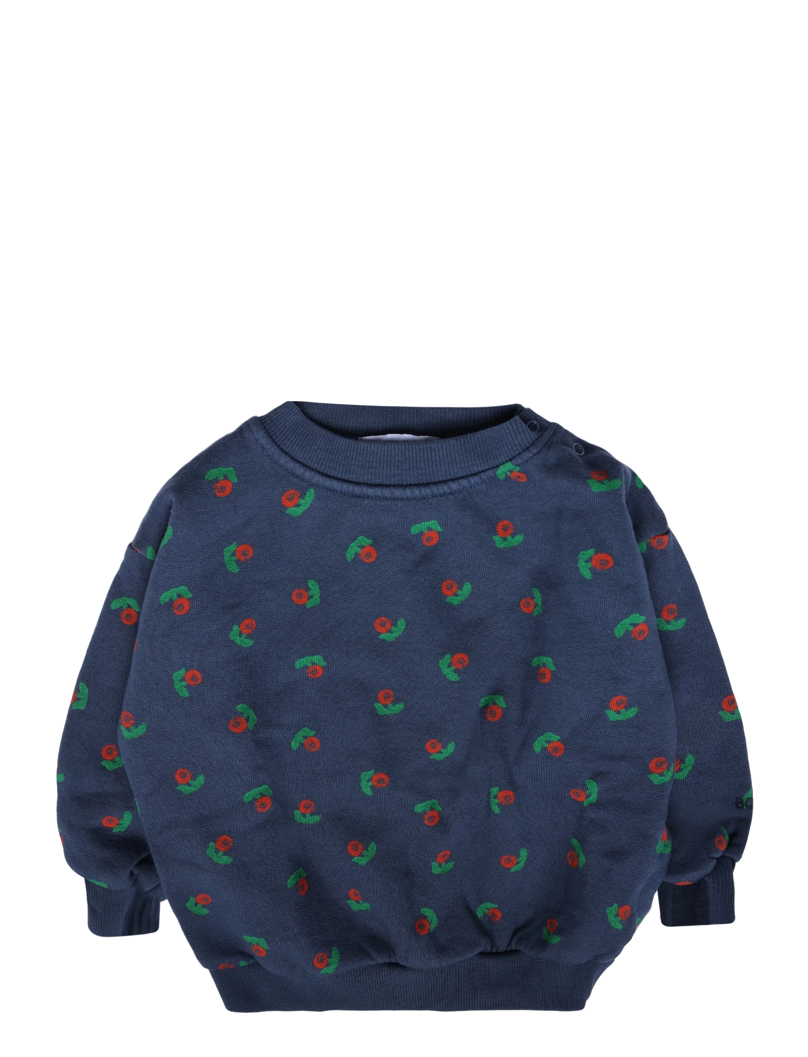 Bobo Choses Stamp Bloom all over sweatshirt - Shop by age - NAVY / navy