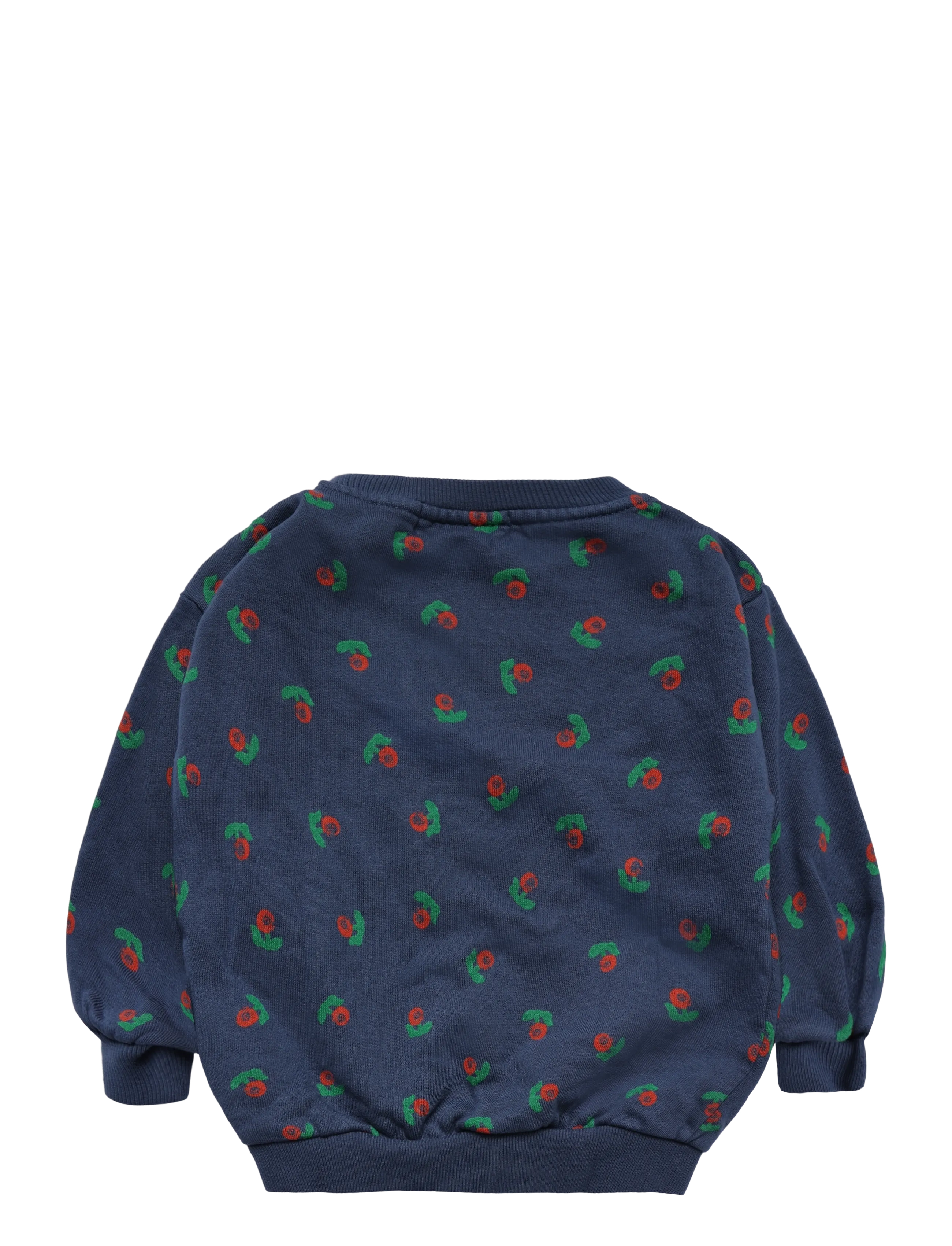 Bobo Choses - Stamp Bloom all over sweatshirt - sweatshirts - navy - 1