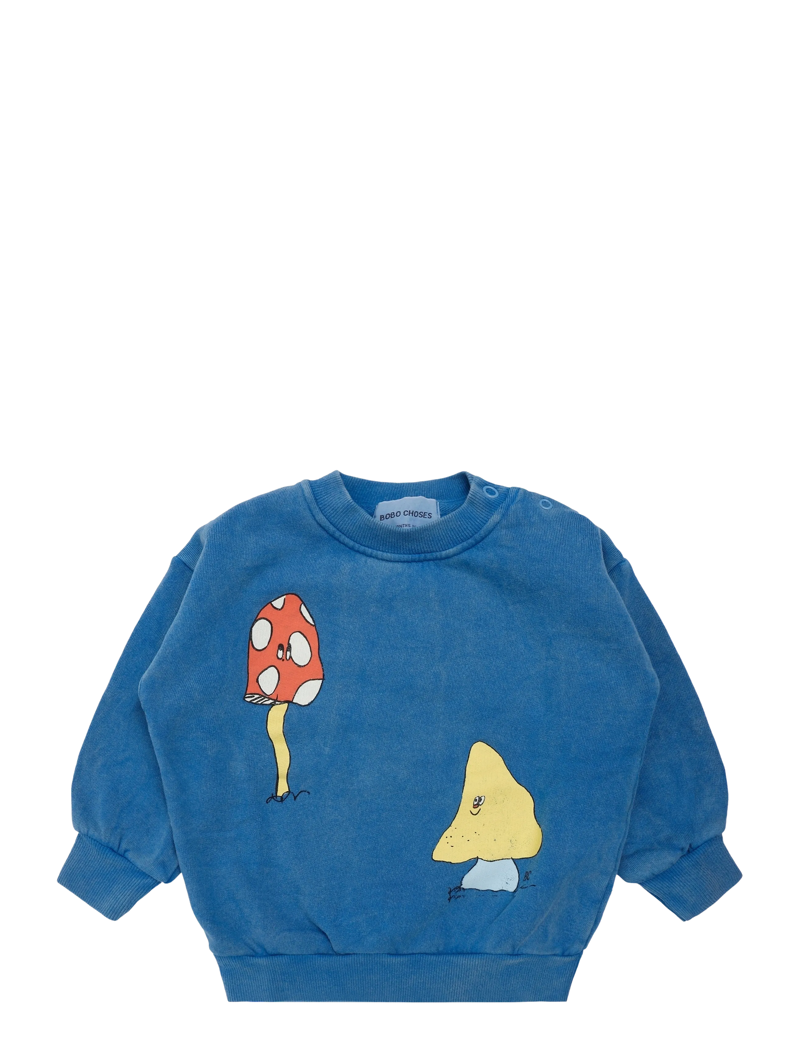 Bobo Choses Mush Monster Duo sweat shirt - Oberteile - BLUE / blue