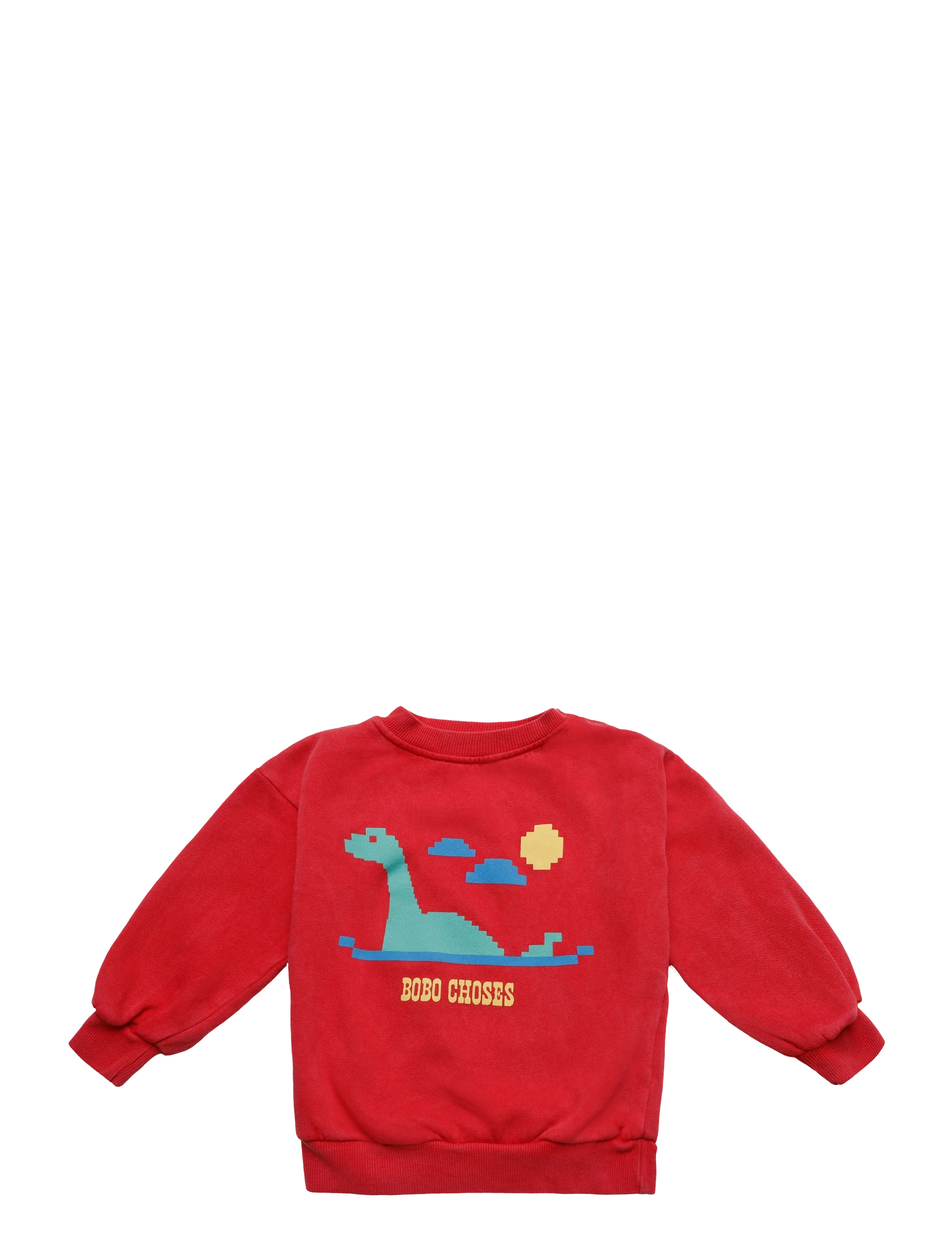 Bobo Choses Lake Monster sweat shirt piece - Shop by age - RED / red