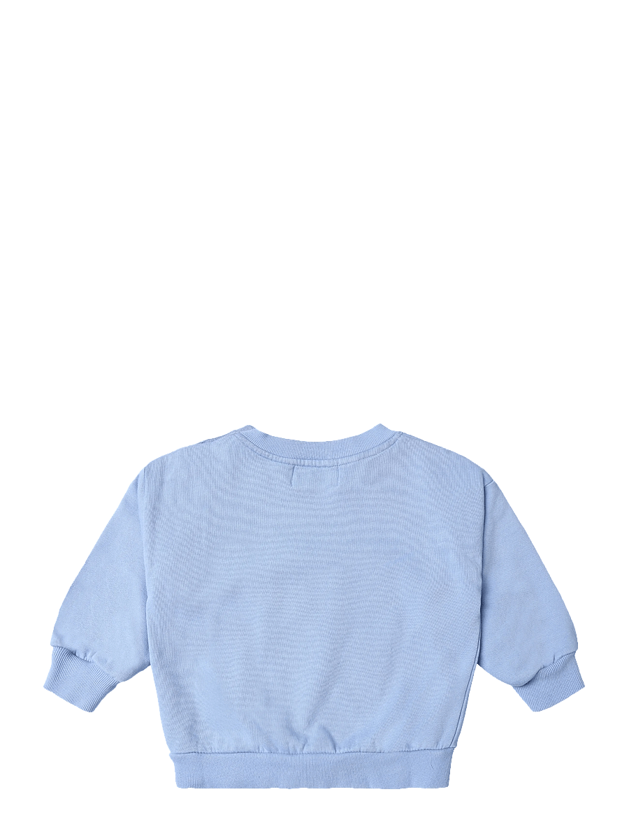 Bobo Choses - Lake Monster sweat shirt piece - sweatshirts - blue - 1