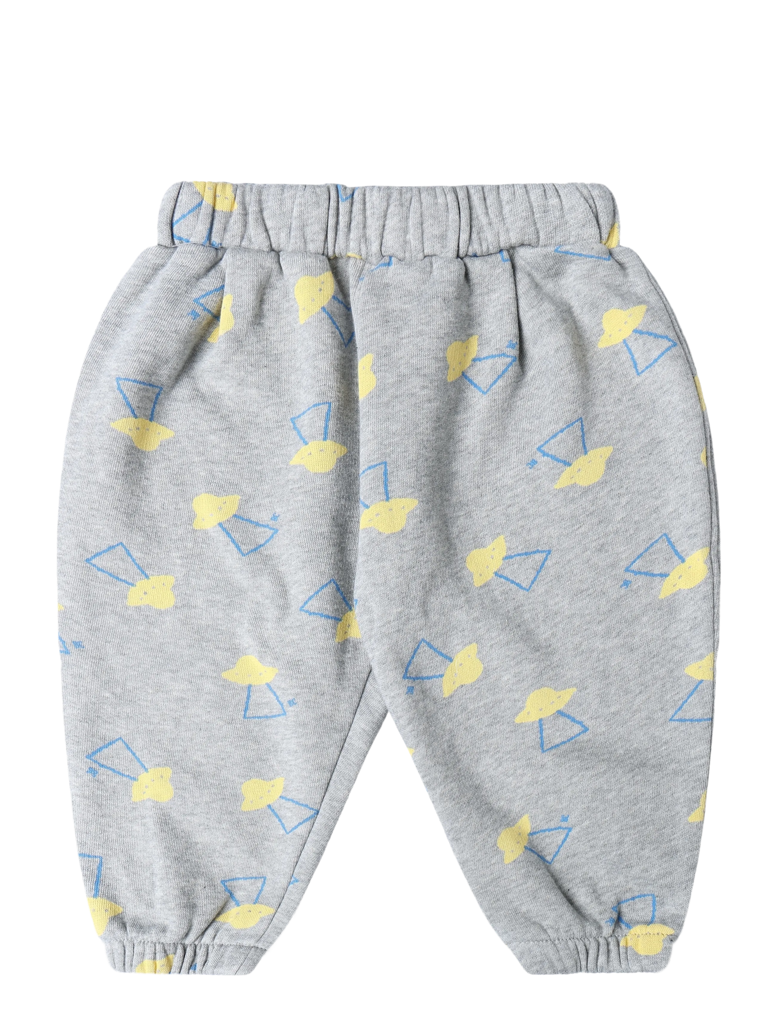 Bobo Choses Pixel Abduction All Over Jogging Pants, 86, Unterteile, Grau - Sweatpants, Kinder