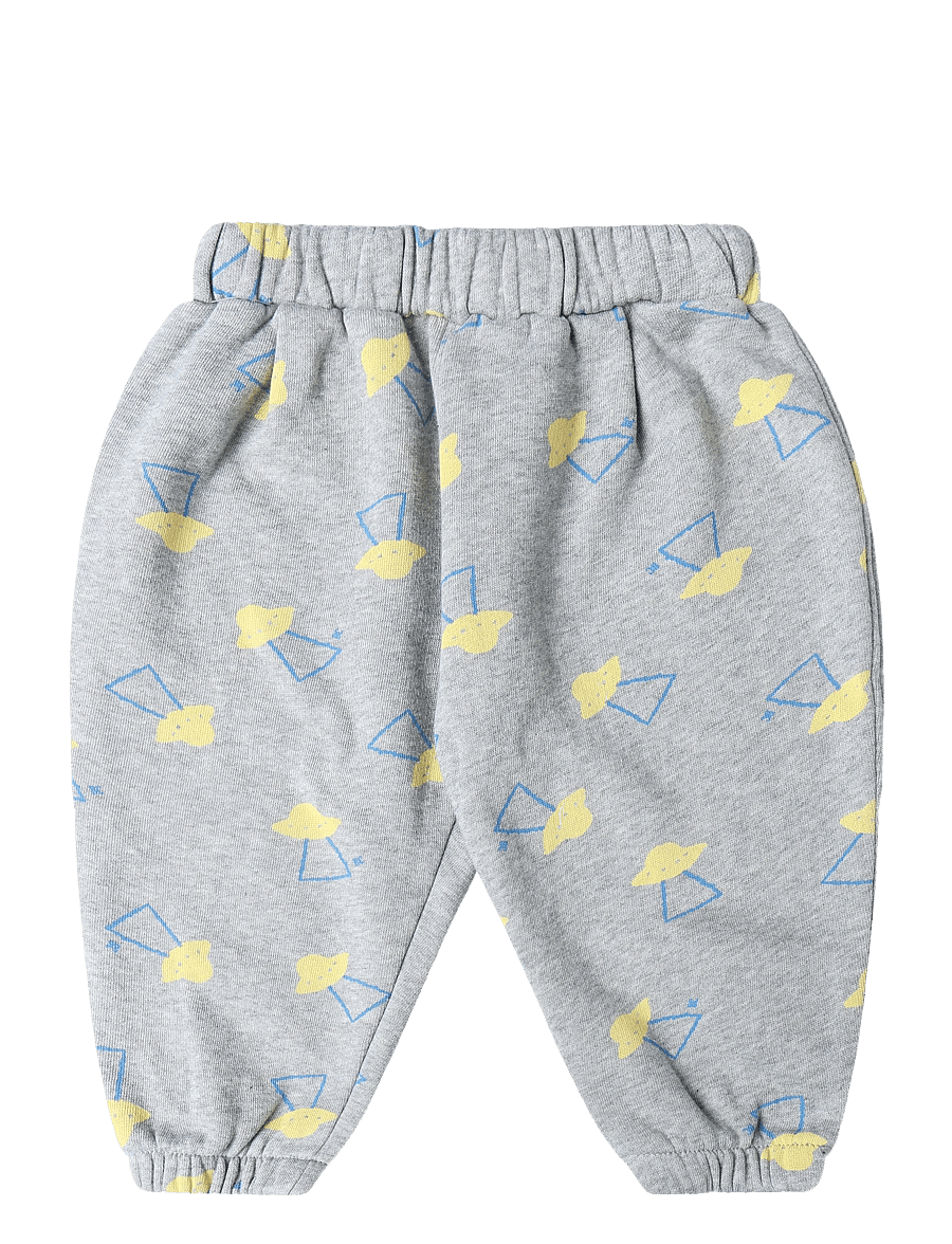 Bobo Choses - Pixel Abduction all over jogging pants - jogginghosen - grey - 0