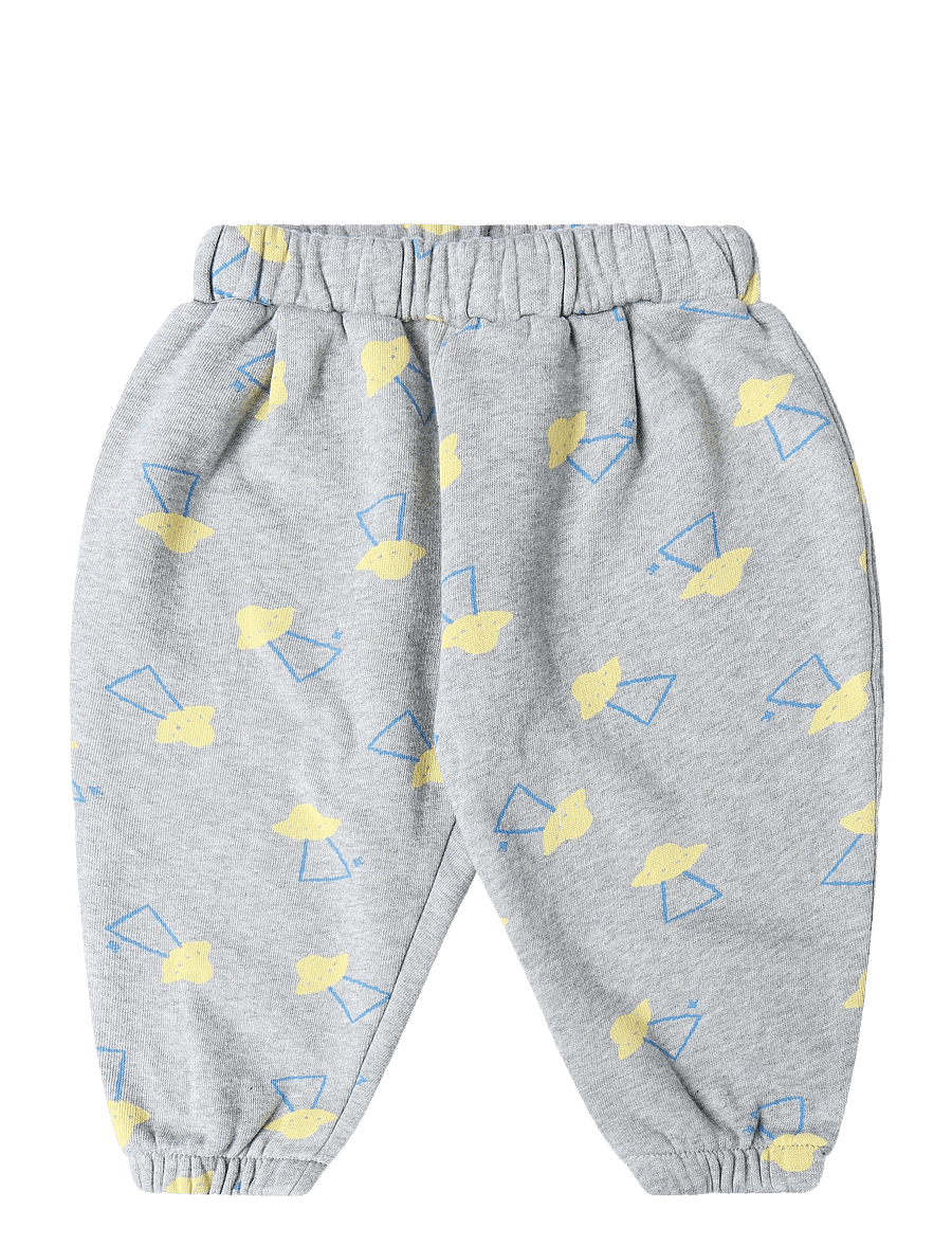 Bobo Choses - Pixel Abduction all over jogging pants - jogginghosen - grey - 1