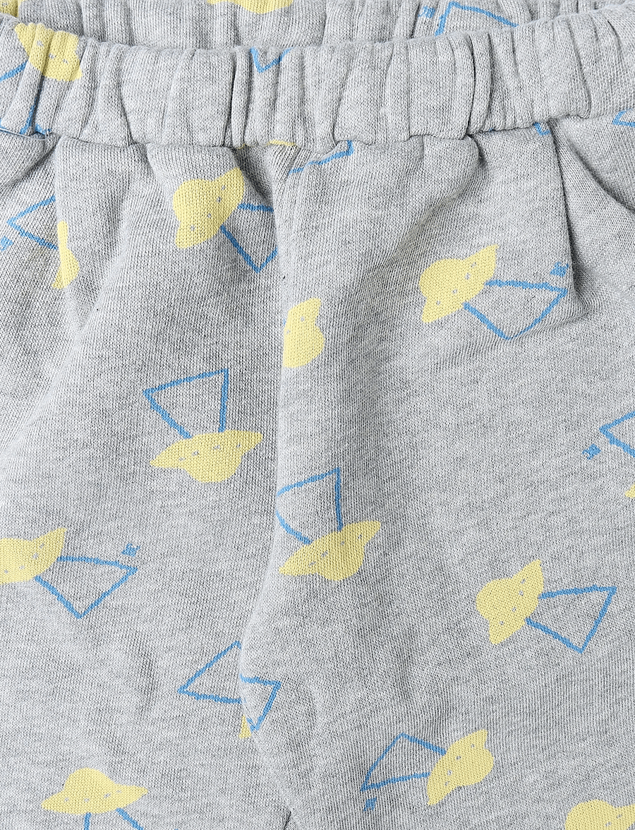 Bobo Choses - Pixel Abduction all over jogging pants - jogginghosen - grey - 2