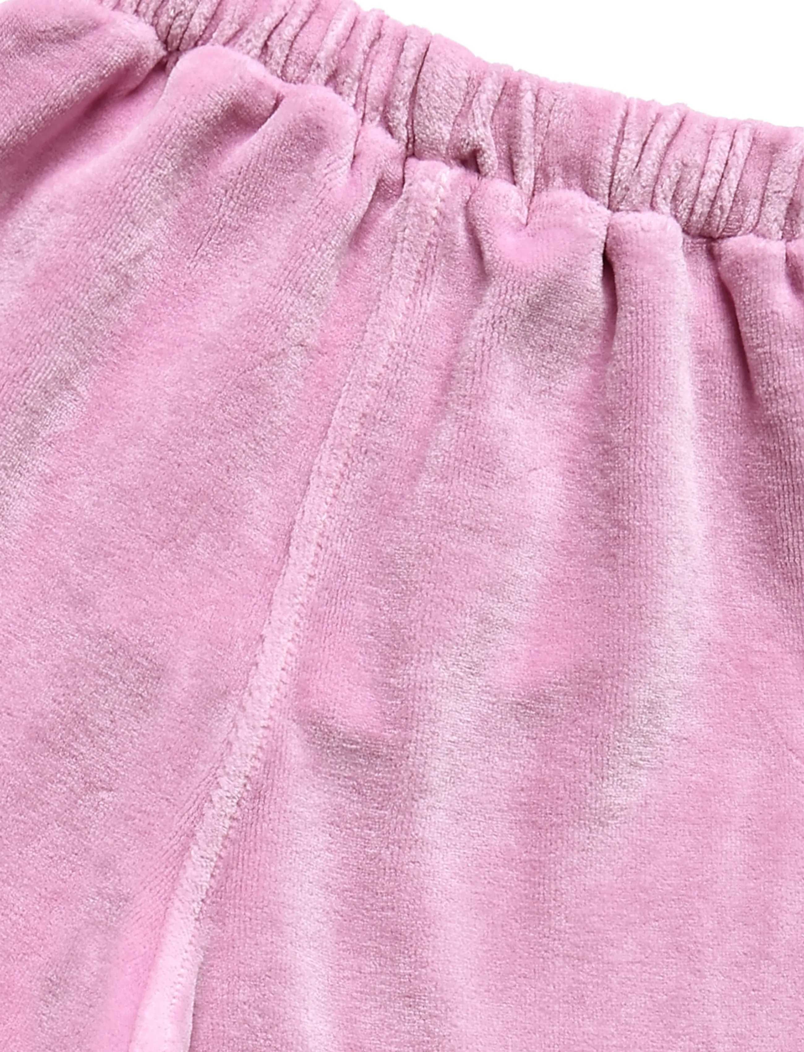 Bobo Choses - Bobo Choses velvet jogging pants - pink - 2