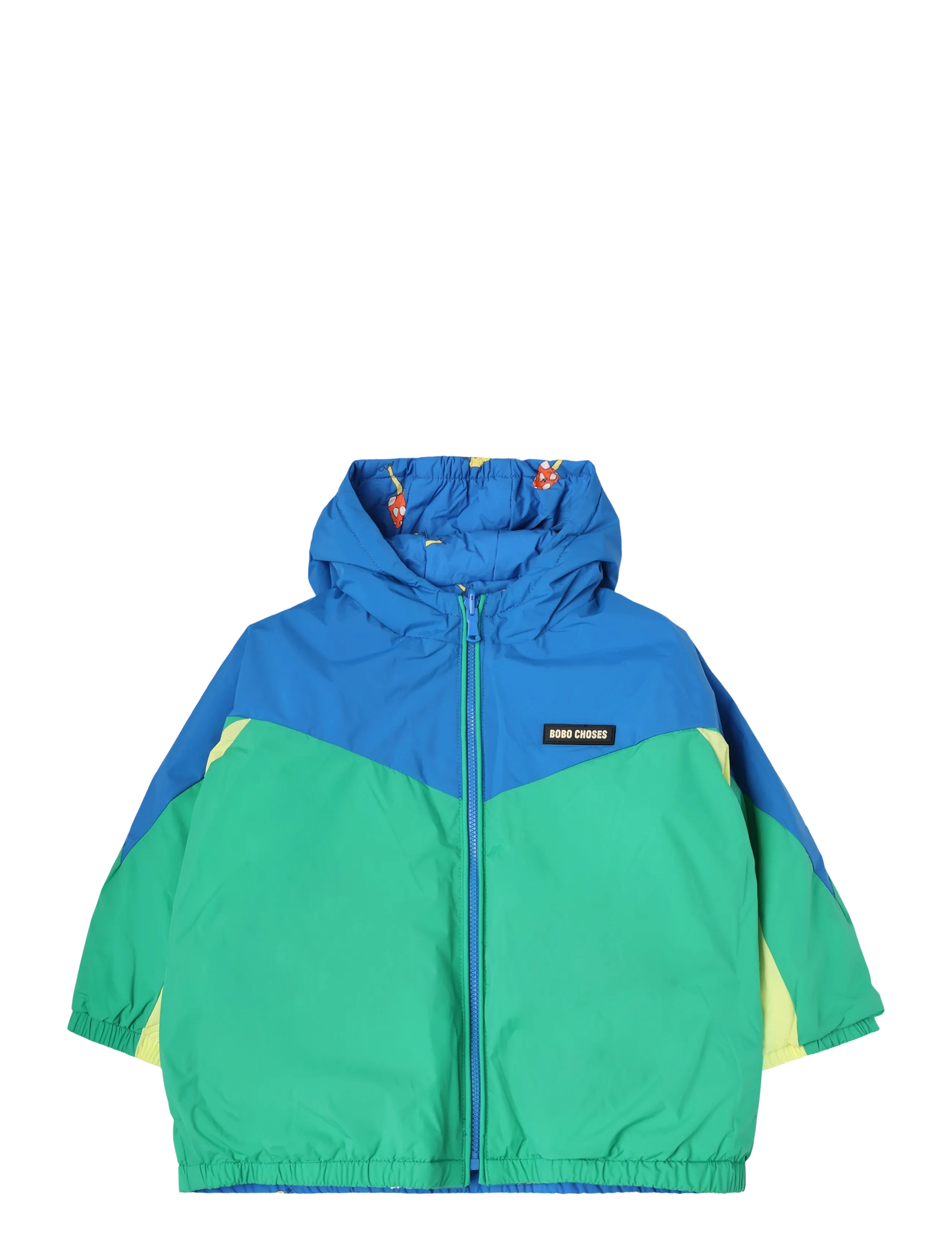 Bobo Choses Mush Monster Duo all over reversible anorak - Shell-Jacken - BLUE / blue